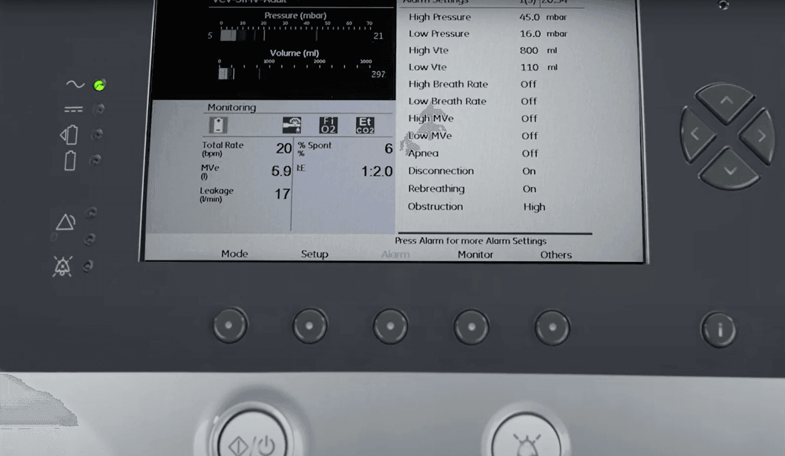 Vivo 65 Das Menü Alarme